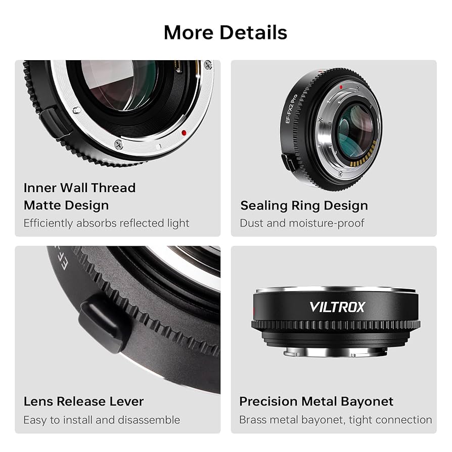富士フイルム - Fringer EF-FX + VILTROX EF-FX2 0.71× Amazon.com : VILTROX EF-FX2 PRO 0.71x Focal Reducer Lens